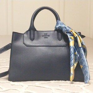 London Fog handbag in Navy Blue